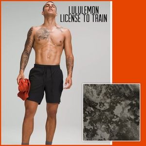🆕 LULULEMON License to Train Short 7”